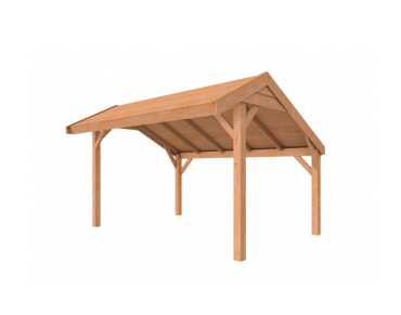 Douglasvision kapschuur Comfort 400 x 250 cm, onbehandeld.