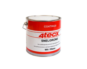 *4Tecx grondverf snel wit 750ml