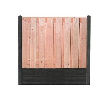 Betonpaal eindpaal mdk t.b.v. rotsmotiefplaat 10 x 10 x 275cm gecoat