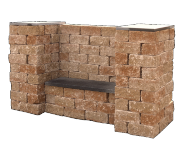 COMBIWALL UNO 30X15X12CM MONT BLANC