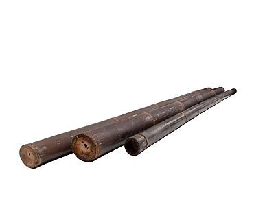 Bamboe paal - zwart
