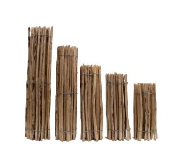 Kastanje hek 105 x 460 cm - latafstand 4-5 cm