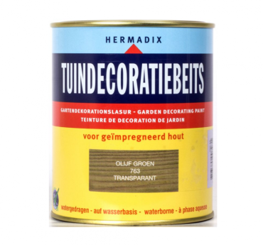Hermadix Tuindecoratiebeits 763 olijf groen 750ml