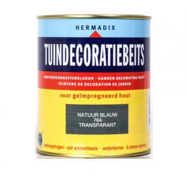 Hermadix Tuindecoratiebeits 764 natuur blauw 750ml