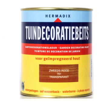 Hermadix Tuindecoratiebeits 761 zweeds rood 750ml