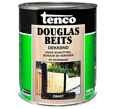 Tenco Douglas beits dekkend Zwart 1L