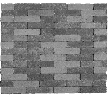 Waalformaat - Actionline 20x5x7cm - Grisette Noir