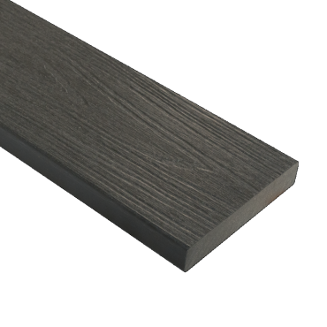 WPC 22,5x138mm Fiberdeck Premium Dark Grey kantplank massief L=3.00m FSC100%