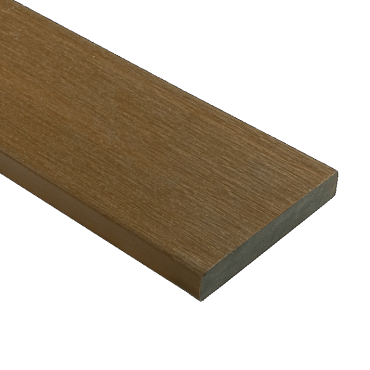 WPC 22,5x138mm Fiberdeck Premium Teak kantplank massief L=3.00m FSC®100%