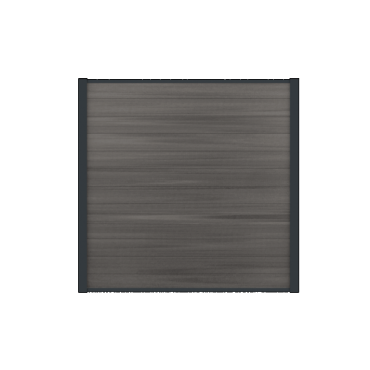 WPC Premium fence board Dark Grey 21x160mm (wb 150mm) L-178cm FSC®100%