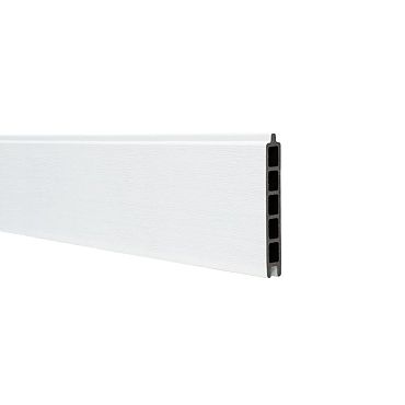 WPC Premium fence board White 21x160mm (wb 150mm) L-178cm FSC®100%