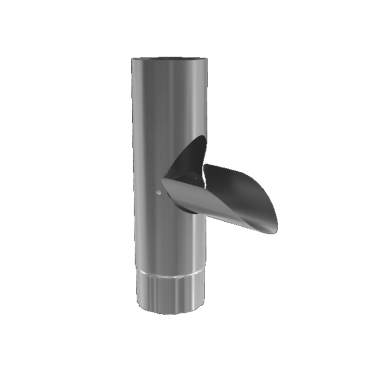 Aftappunt 90mm Magnelis