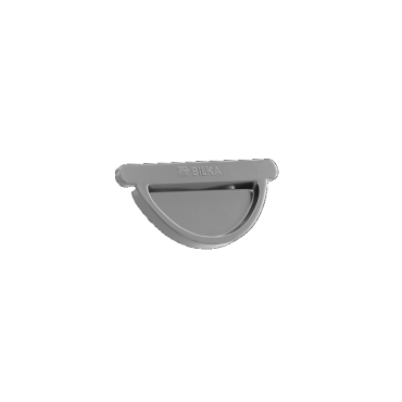 Eindkap dakgoot 125mm Magnelis