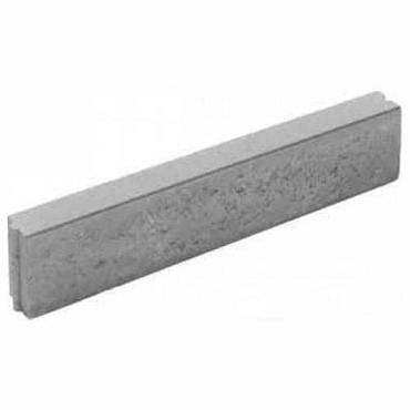 # Opsluitband 10x20x100 cm vb Antraciet - 12 st/pl  48 st/pp