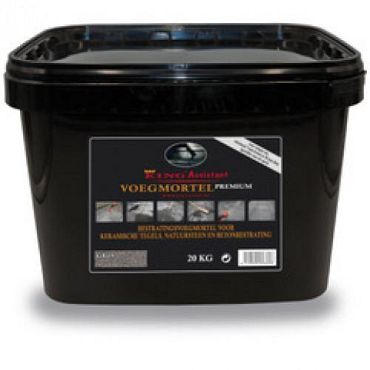 # King-Assistent voegmiddel Premium Grijs - 20kg - voor voegen van minimaal 3mm - 30mm diep