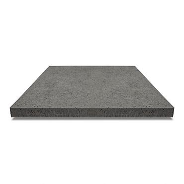 Oud hollandse tegel ZF 80x80x5 cm, gewapend, antraciet