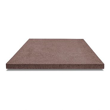 Oud hollandse tegel ZF 100x100x5 cm, gewapend, roodbruin*