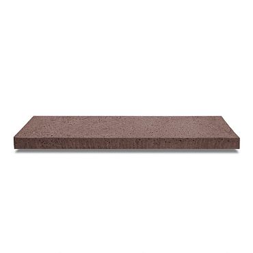 Oud hollandse opsluitband 100x20x5 cm, gewapend, roodbruin