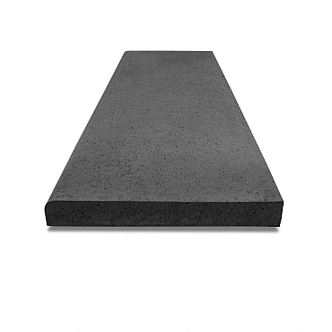 Oud hollandse zwembadrand 100x40x5 cm, carbon