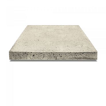 Oud hollandse tegel ZF 80x80x5 cm, gewapend, creme*