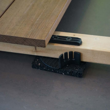 Vaste onderplaat RC 19 - 120x120x15