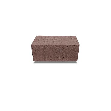 Oud hollandse dikformaat 21x7x8cm, roodbruin