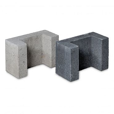 U-Element 15x20x30 cm Grijs