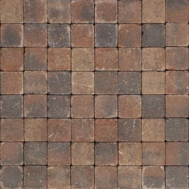Trommelsteen 15x15x8 cm - Copperblend
