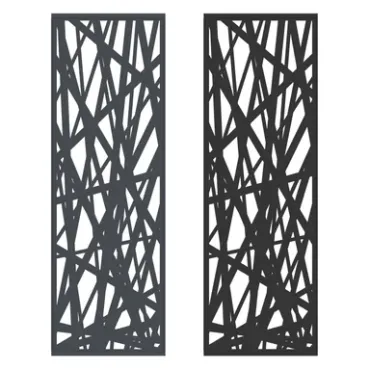 Boston Decopaneel Hera verticaal 58x182cm dikte 2 mm RAL7016 (1011)