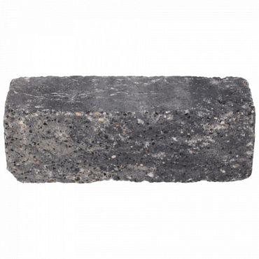 Catrock getrommeld 31x11,5x10 cm Grijs/Zwart