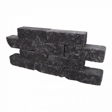 Catrock getrommeld 31x11,5x10 cm Nero