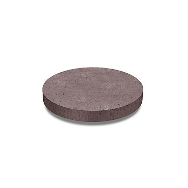 Oud hollands ronde tegel diameter 60 x 7 cm, taupe