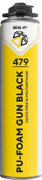 Seal-it 479 PU-FOAM Pistoolschuim Black 690 ml