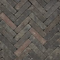 Gebakken UWF60 Getrommeld - Aubergine/Zwart bezand