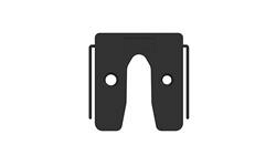 GB Vulplaat 34503 3mm Zwart - 42 st