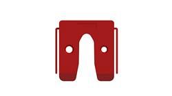 GB Vulplaat 34505 5mm Rood - 26 st