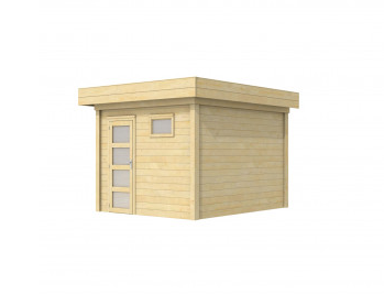 Vuren Topvision Tapuit, 300 x 300 cm, onbehandeld.