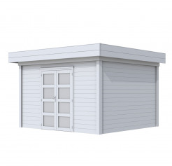 Vuren Topvision Parelhoen, 400 x 300 cm, wit gespoten.