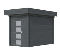 Vuren Topvision Kiekendief, 200 x 300 cm, antraciet gespoten.