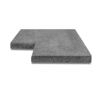 Oud hollandse zwembadrand hoekstuk 90gr, 40x5 cm, antraciet