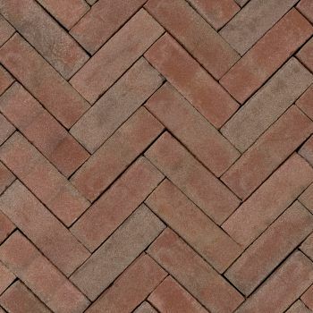 Gebakken UDF60 VB Strak - Bruin/Rood bezand - Uitsluitend per vol pak