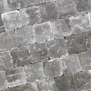 Trommelsteen 15x15x6 cm - Grey