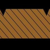 Kapur 27x190mm v-groeven L 213 cm P500 KD18%  Premium FCQ FSC®100%