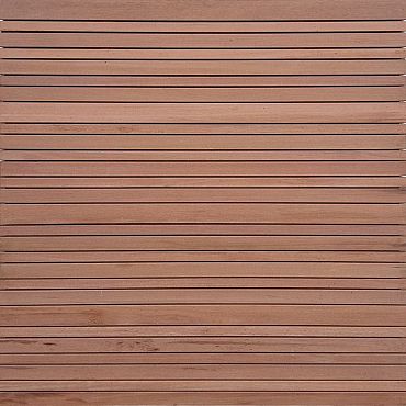 Keruing Modern scherm 52 180x180cm - latten 13x44/65/90mm - Premium FCQ FSC®100%