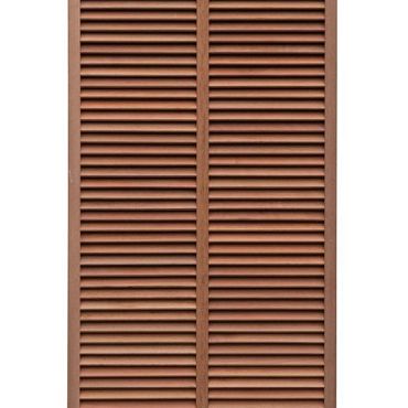 Keruing trellis 25 Louvre 90x180cm Premium FCQ FSC®100%