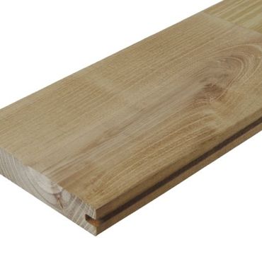 Robinia 22x120mm terrasplank L=4.00m glad Hybrid KD 12% +/- 2 FAS FCQ Fingerjoint