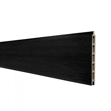 WPC Premium fence board Ebony Black 21x160mm (wb 150mm) L-178cm FSC®100%