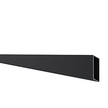 Boston aluminium Rhombus profiel L-178cm 21x75mm RAL9005