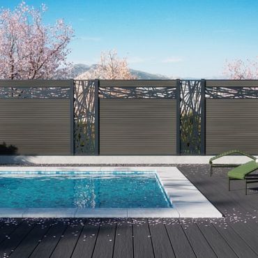 Boston Decopaneel Hera horizontaal 30x175cm RAL7016 dikte 2mm