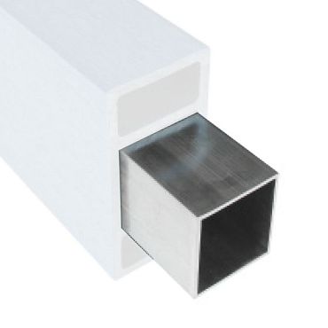 Brise soleil Stabiliseringslijst L-385cm Alu 30x30x2mm